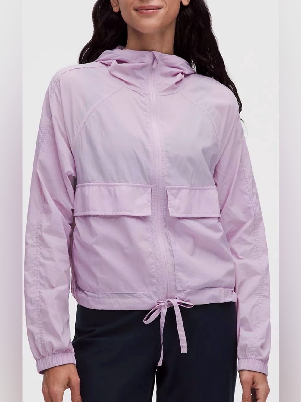 Lululemon Women’sHood-Lite Relaxed-Fit Jacket       Size M Color Lilac Play